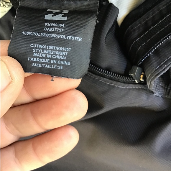 Billabong submersible chino shorts men’s 28, black - Picture 8 of 8